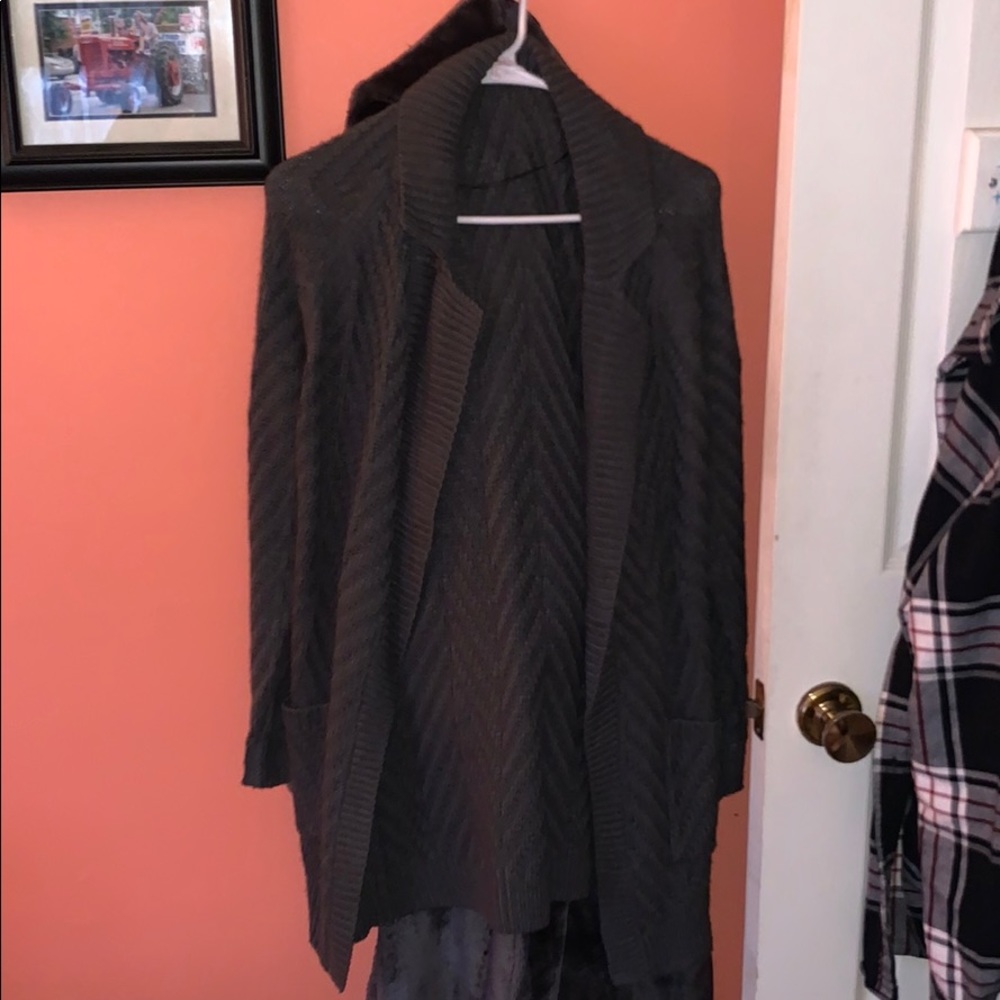 Grey Cardigan